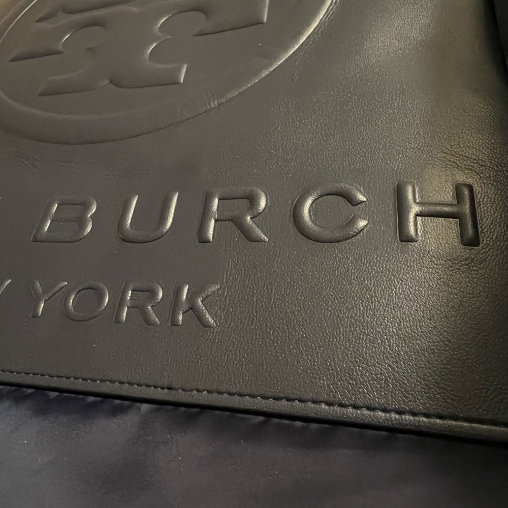 Tory Burch Navy Reversible Down Jacket - Picture 9 of 16